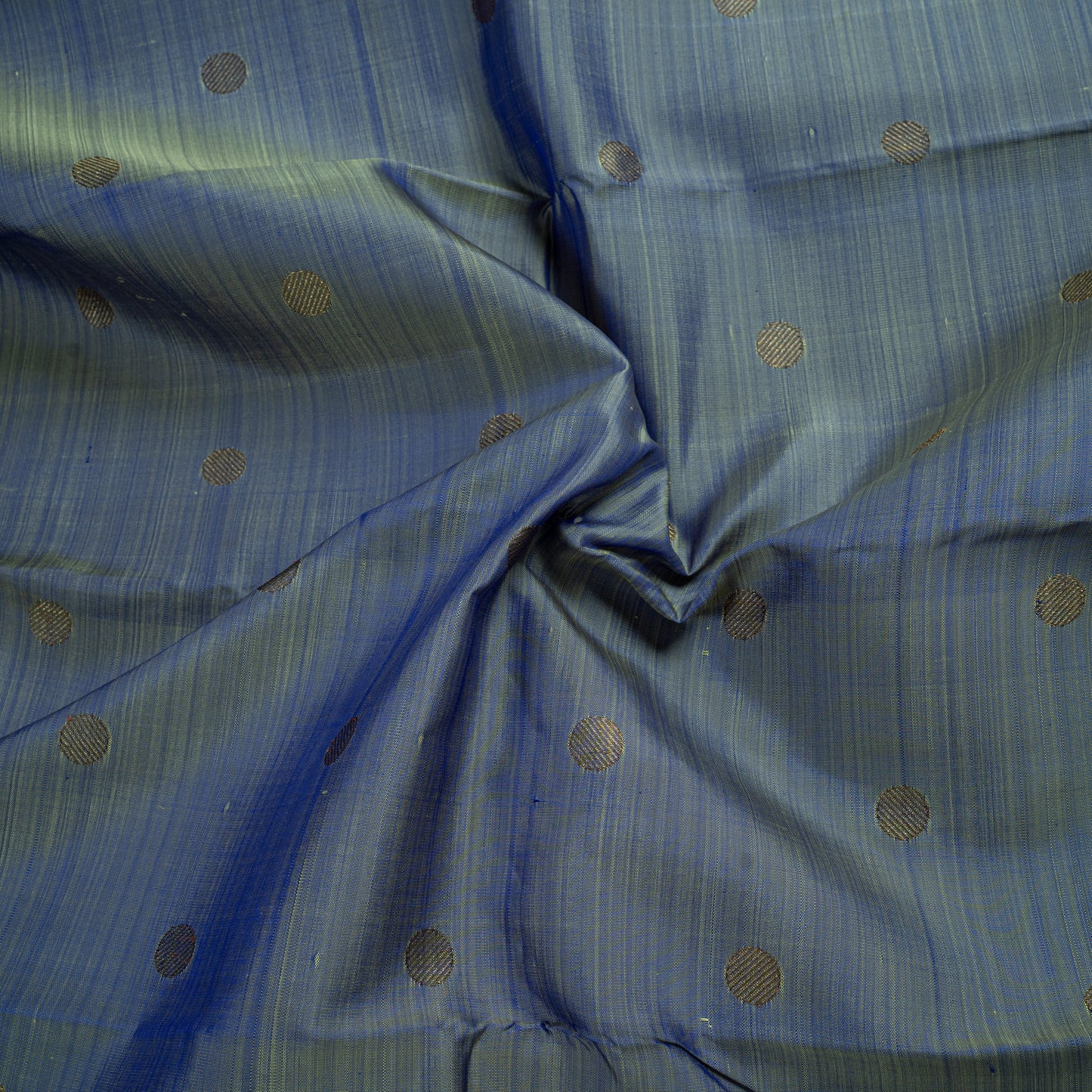 Handwoven lime yellow pallu Kanchipuram silk saree