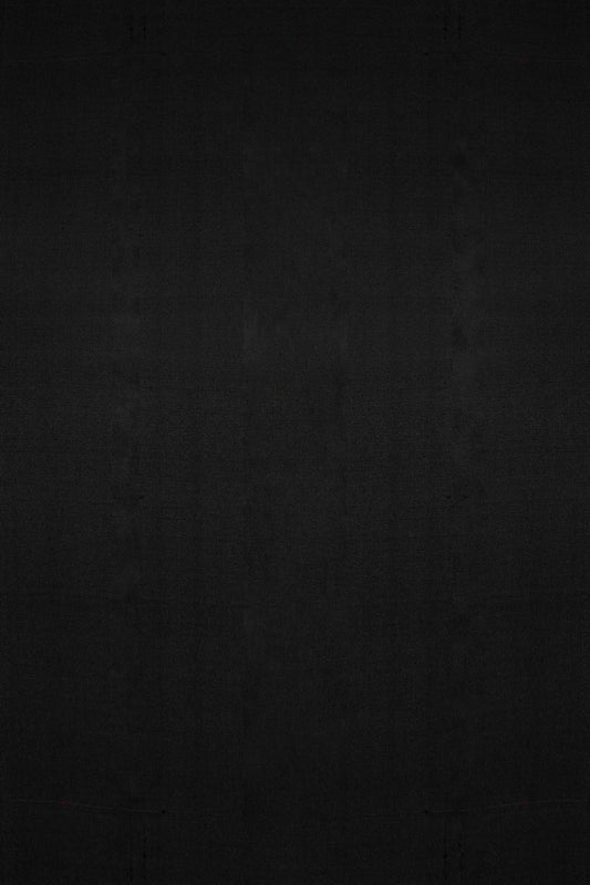 Black Ilkal Saree with Meroon Border