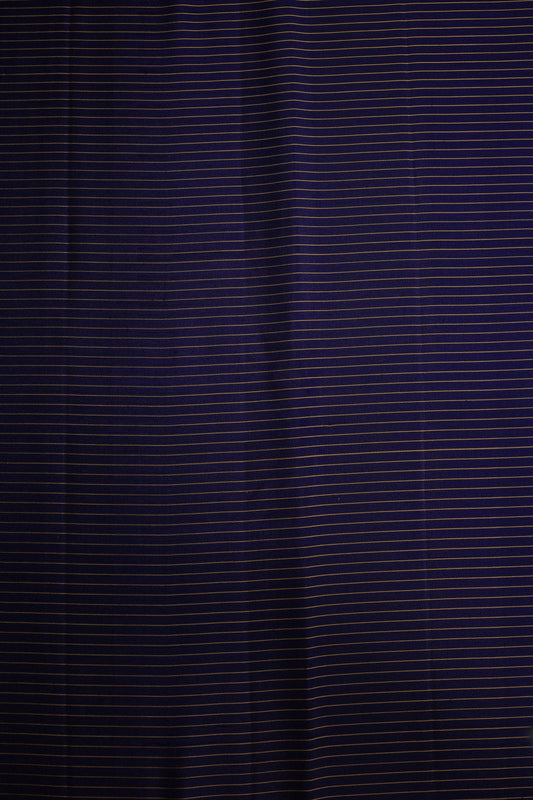 Molkalmuru Saree Lines with Magentha Peacock Zari Border