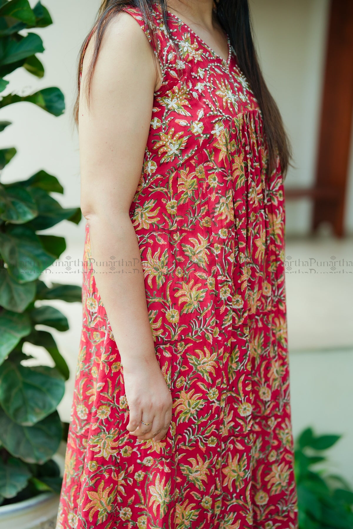 Sangneeri Thread Work Kurti, view 6