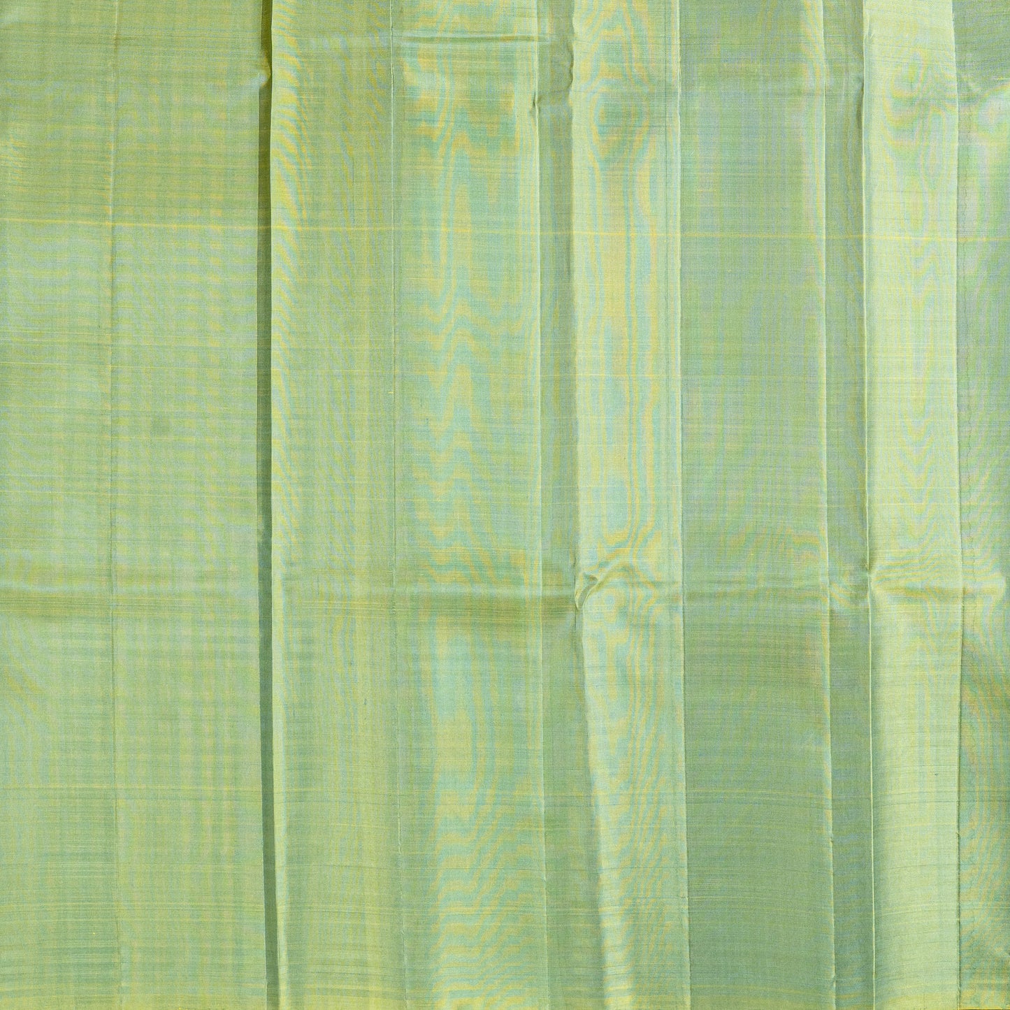 Vibrant Handloom Silk Saree: Yellow Check Body with Rani Pink & Green Pallu