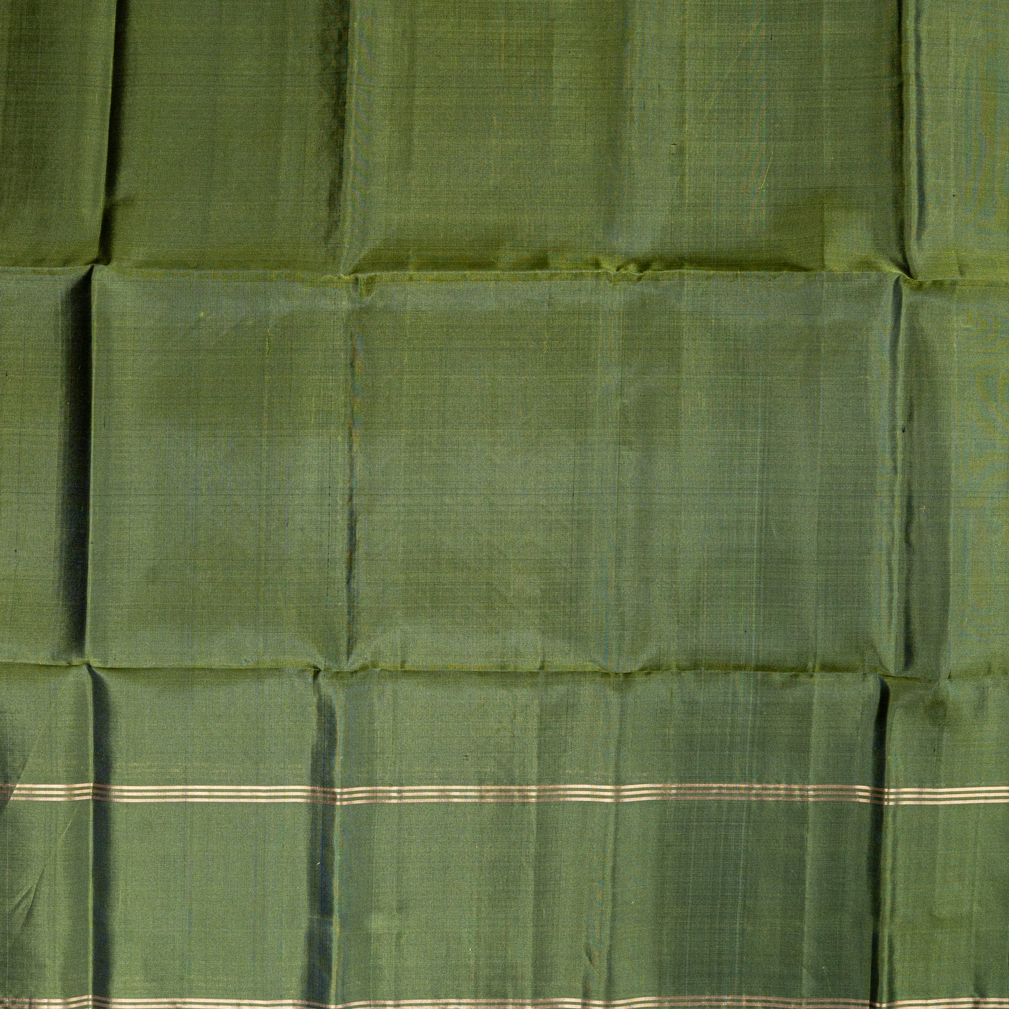 Elegant Forest Green Soft Silk Saree with Woven Zari Motifs and Rich Pallu