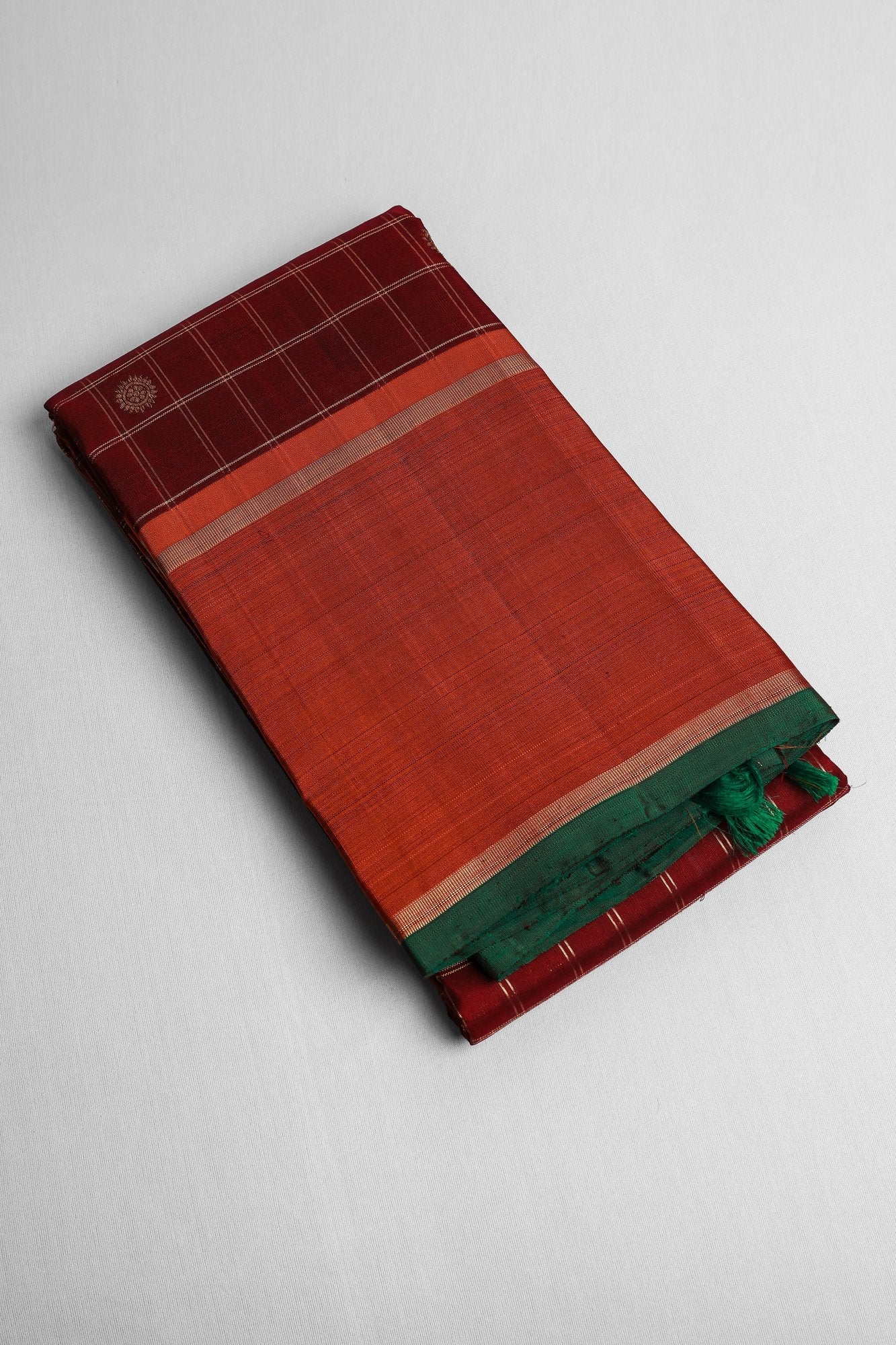Burgundy Wine & Rust Orange