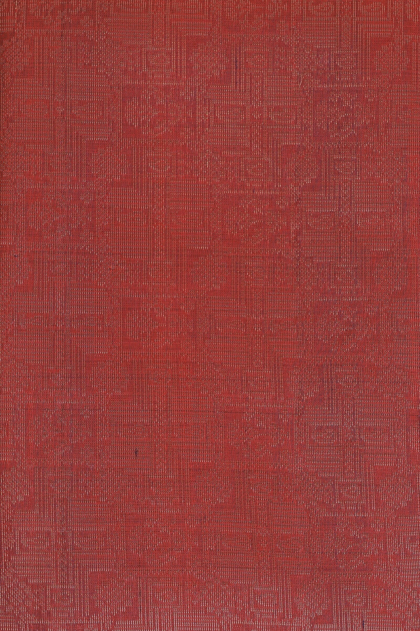 Magenta Red Pure Silk Saree With Small Zari Border, fabric detail