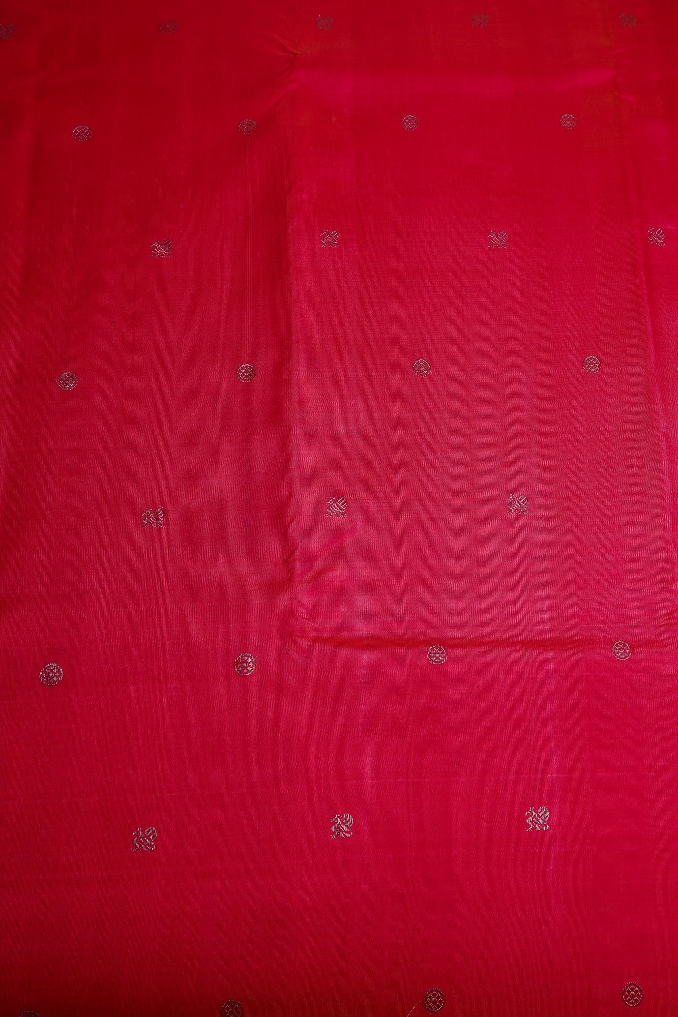 Pink Kaneevaram Saree with Small Zari Border