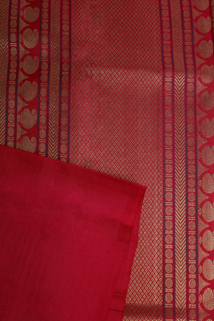 Pista Green and Off White Mungi Checks Mulkalmuru Saree