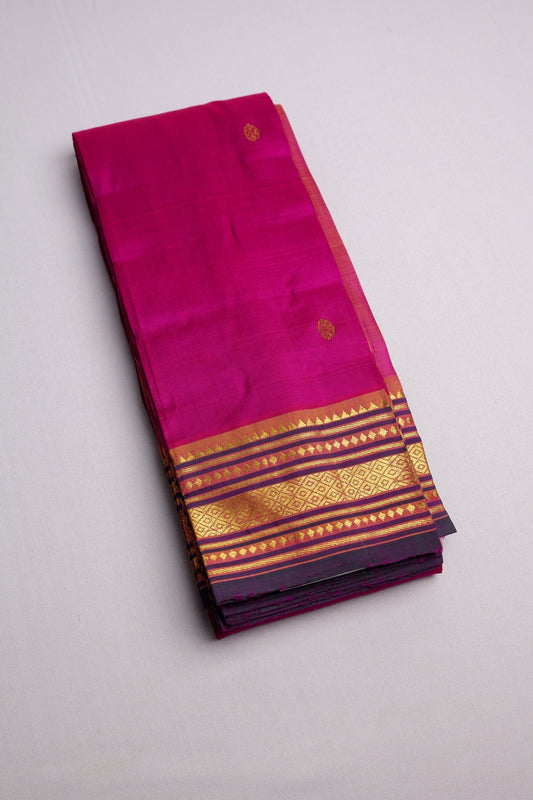 Thirubhoovanam Sarees with Golden Border
